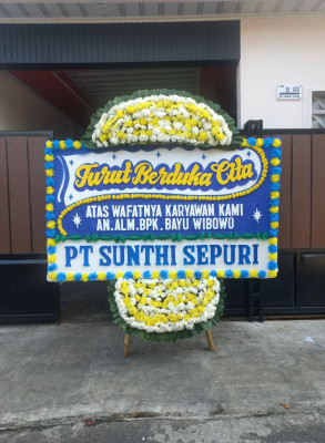 Papan Bunga Duka di Batahan